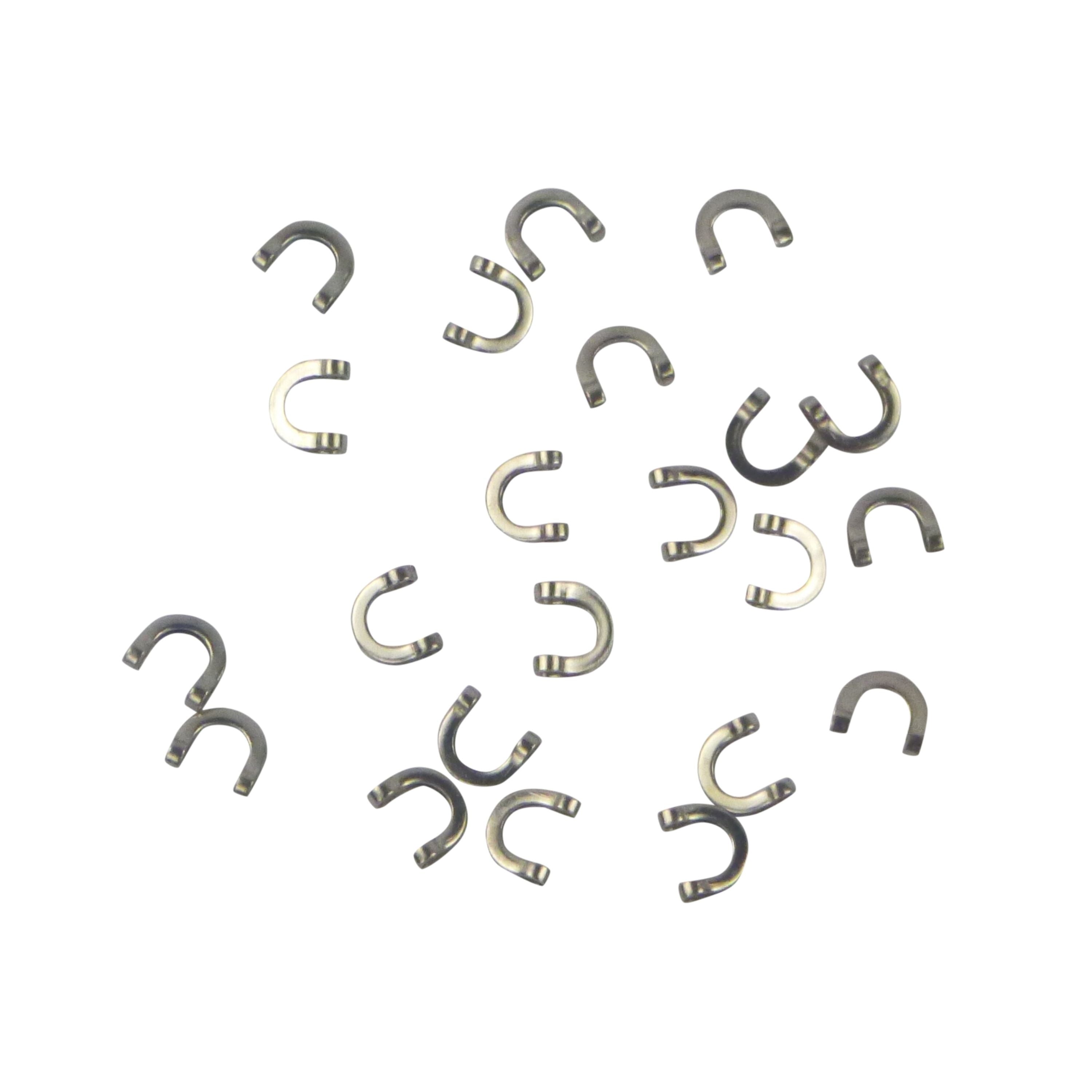V658-93MC000280021-202507311116-00 Artizan Clevis, Folded Brass, Large, 20 pack - Image 1