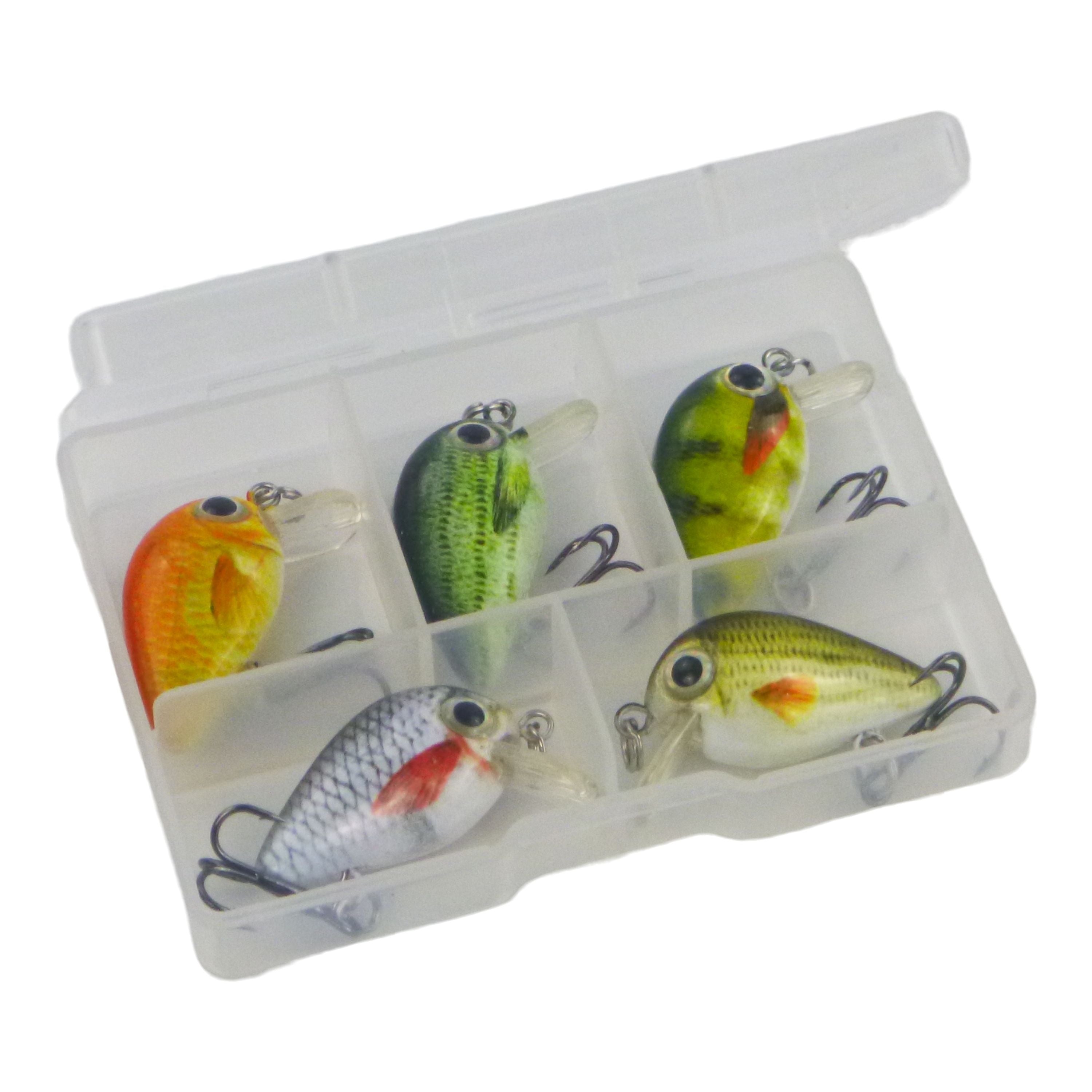 V658-93MC000322000-202507311441-00 Finesse Tadpoles Diving Crankbait, 30mm, 5 Pack - Image 1