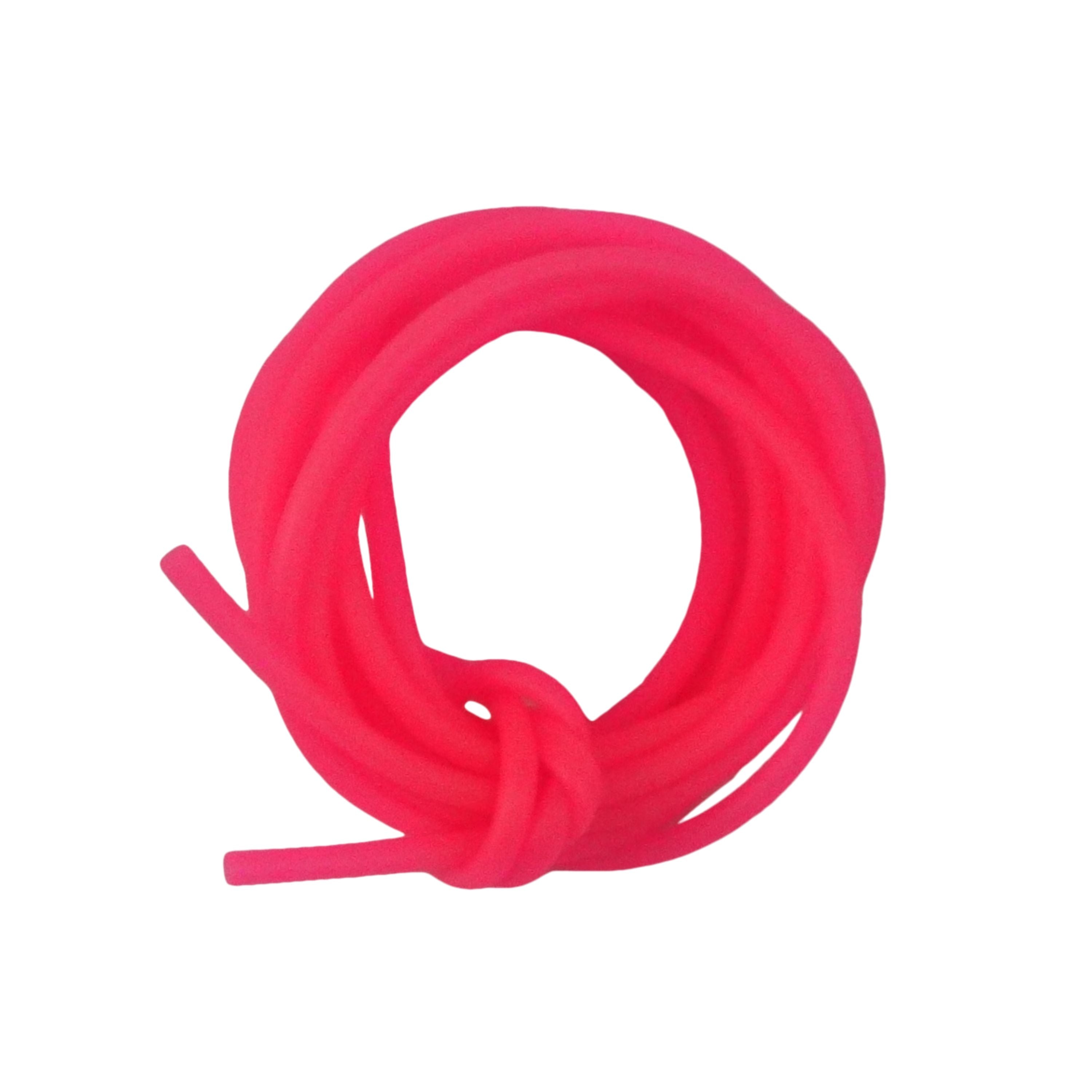 V658-93MC000400011-202507311341-00 Swimerz Tubes, Lumo Pink, 2mmID 3mmOD, 400cm - Image 1