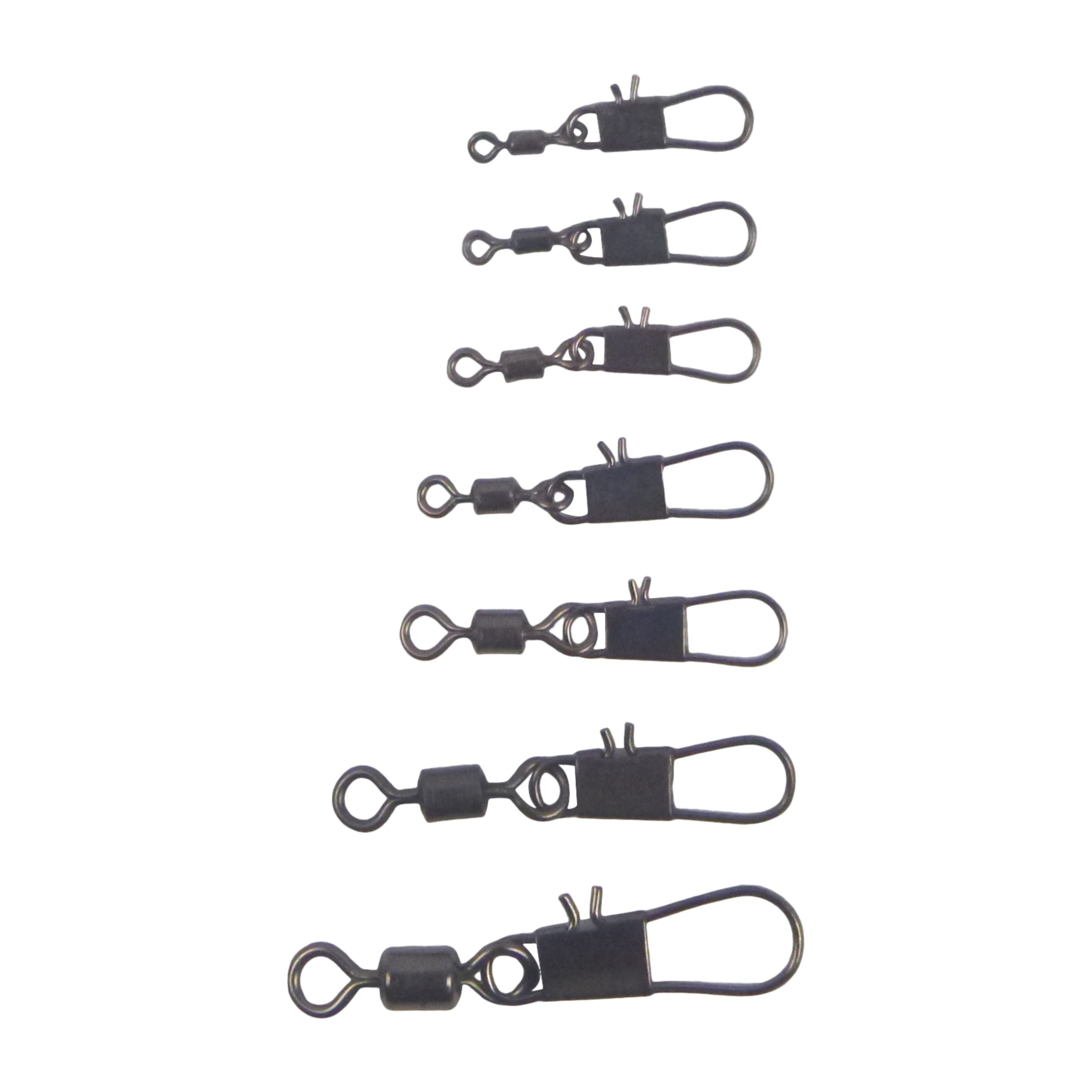 V658-93MC000490714-202507311310-00 Swimerz Rolling Swivel w Interlock Snap, Size 6, 40 pack - Image 1