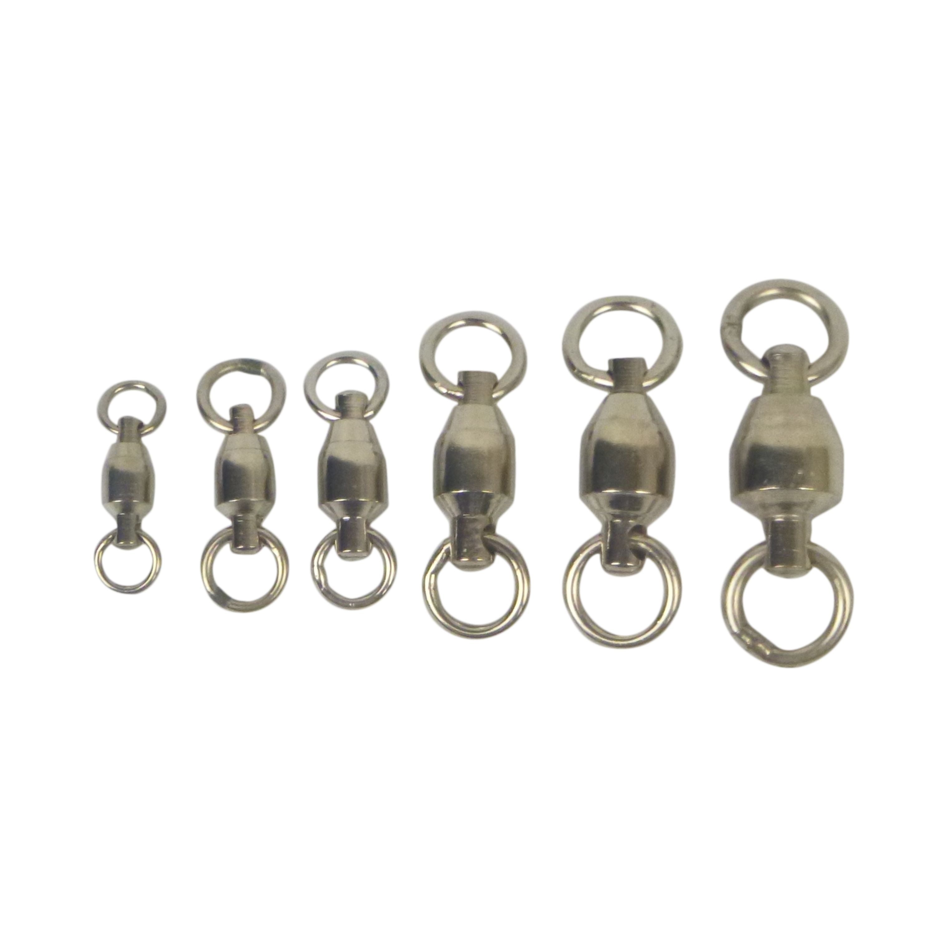 V658-93MC000670614-202507311235-00 Swimerz Heavy Duty Ball Bearing Swivels, Size 7, 10 pack - Image 1