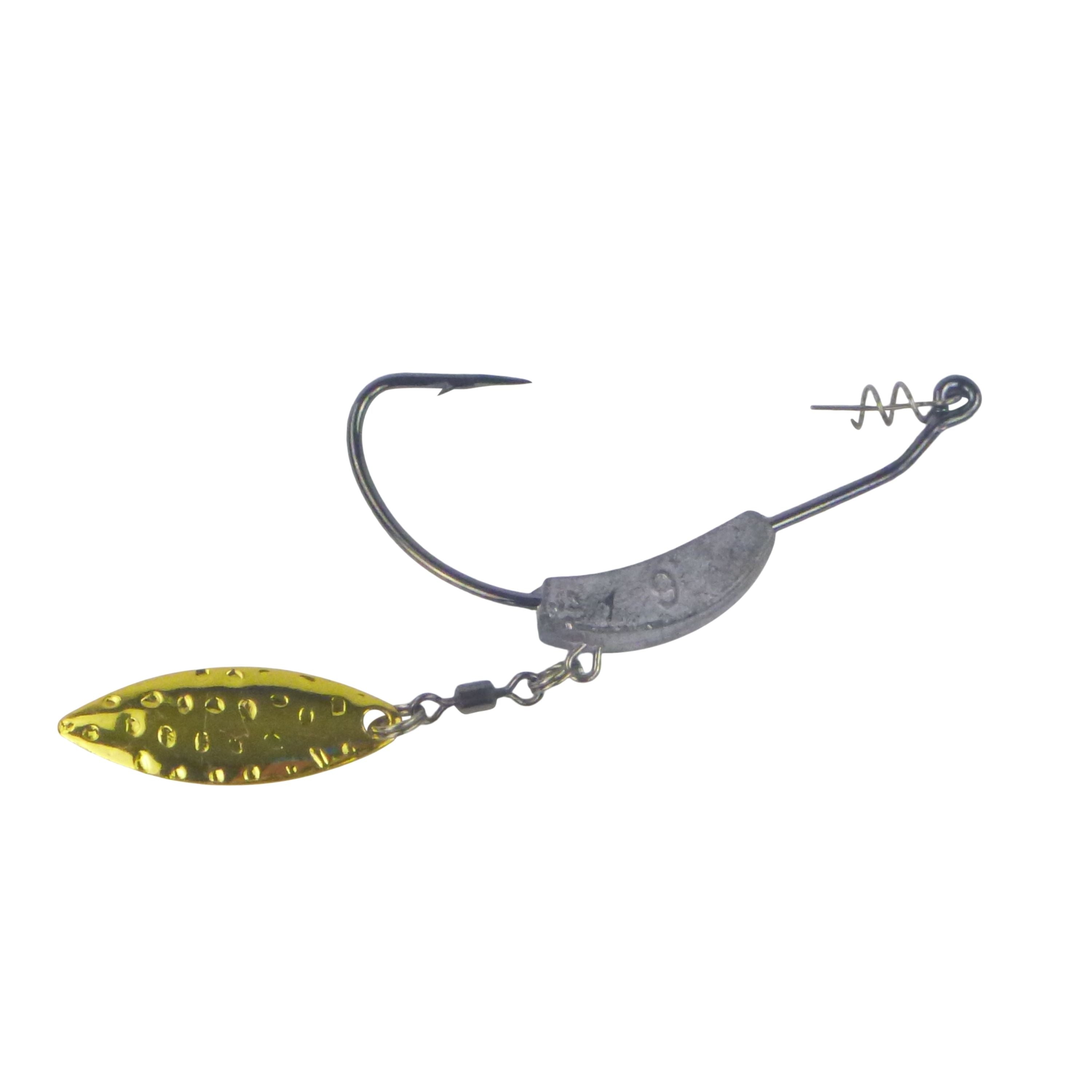 V658-93MC005300014-202507311436-00 Swimerz 9gm Under Spin Blade Jig Heads, Size 4/0, 5 pack - Image 1