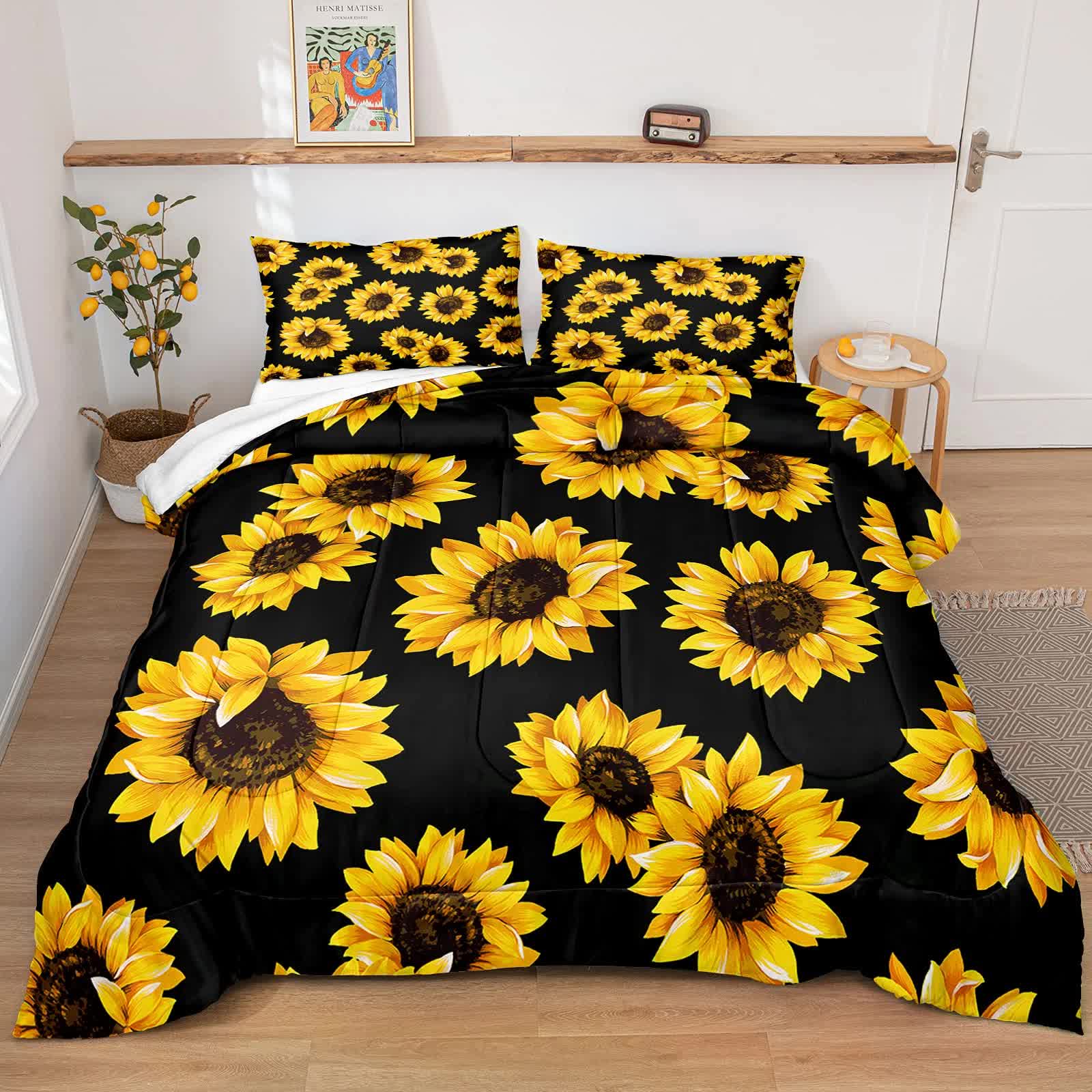 V745-MAB010382AJ3-202508061202-00 Scandi Dream soft floral Comforter Set – Soft Neutral 3‑Piece Look - Image 1