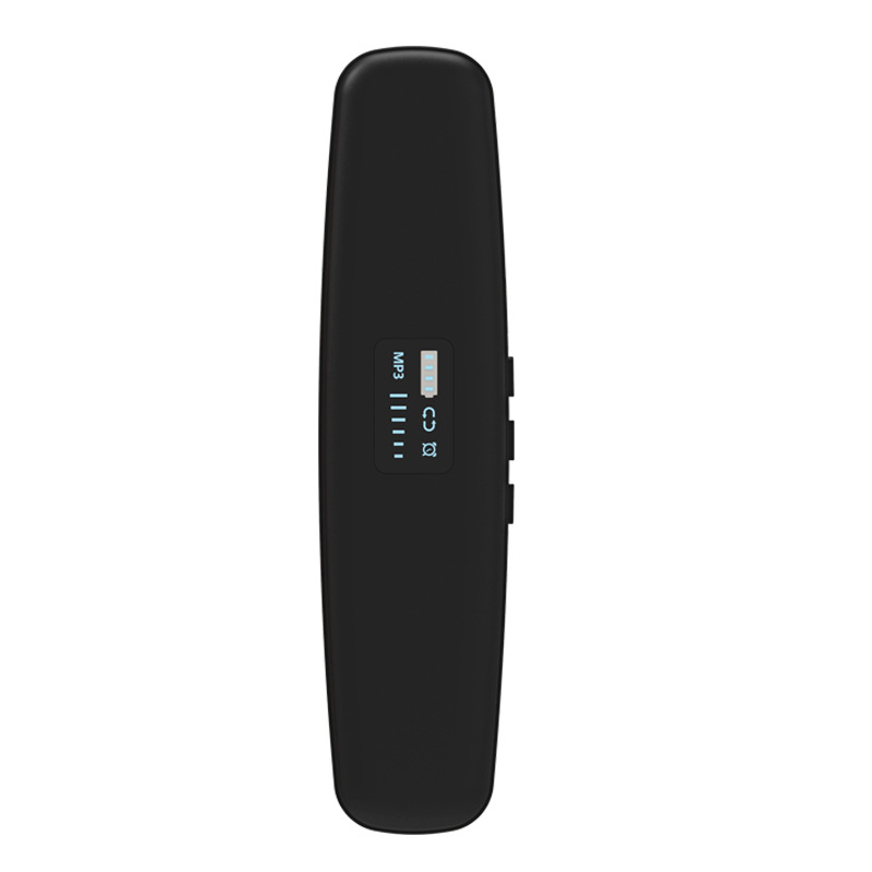 Under-Pillow Bone Conduction Sleep Sound Device - Bluetooth 5.3, TF Card, 8H Playtime & Timer(black)