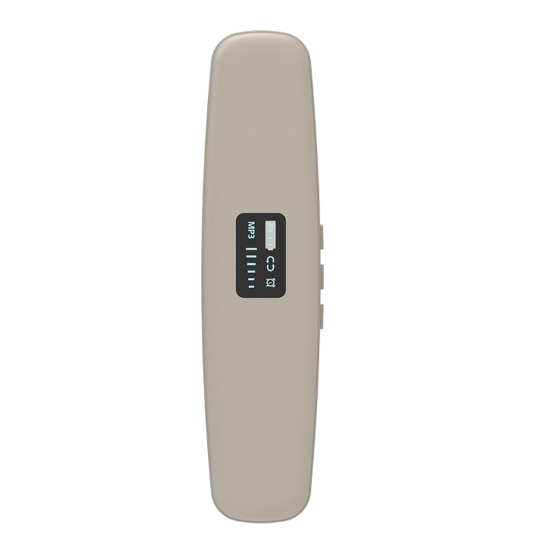 V888-ELOSUNG29865-202506191033-00 Under-Pillow Bone Conduction Sleep Sound Device - Bluetooth 5.3, TF Card, 8H Playtime & Timer(Khaki) - Image 1