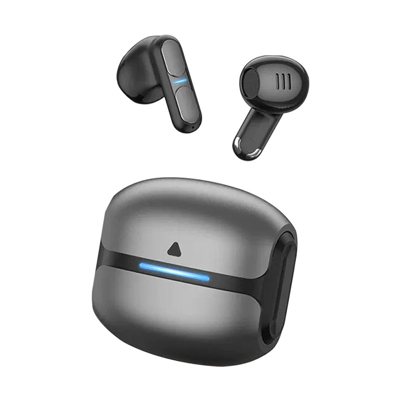 V888-ELOSUNG29901-202506191145-00 TWS Wireless Earbuds with Bluetooth 5.3 - 13mm Drivers, 21H Playtime, LED Charging Case(grey) - Image 1