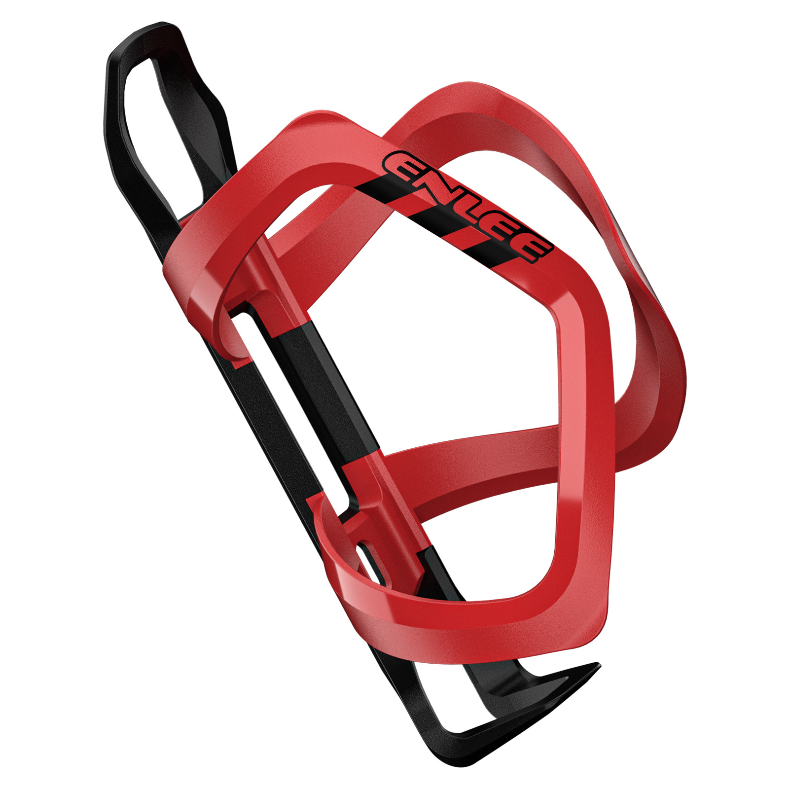 V888-ELOSUNG32636-202506241116-00 Red Ultra Lightweight Road & Mountain Bike Water Bottle Cage - 39g Polycarbonate + Glass Fiber, Fits Most Bottles - Image 1