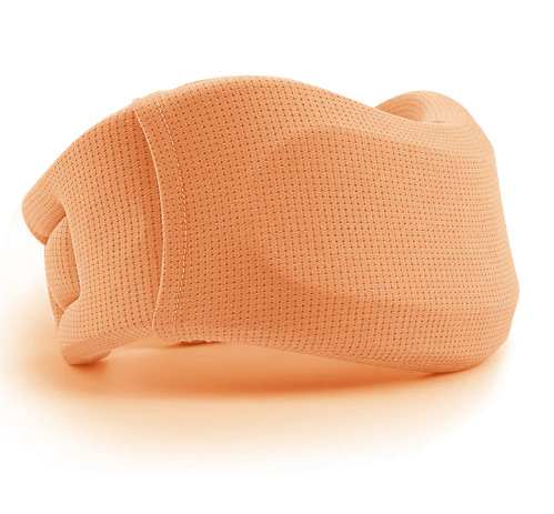 V888-ELOSUNG32764-202506301120-00 Size L Orange Ergonomic Neck Support Brace - Soft Cervical Collar for Posture Correction and Pain Relief - Image 1