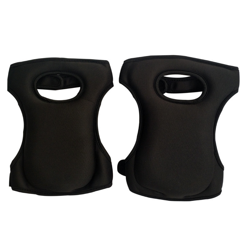 V888-ELOSUNG32984-202507180926-00 Black Adjustable Gardening Knee Pads - Comfortable Neoprene Knee Protectors for Weeding & Outdoor Work - Image 1