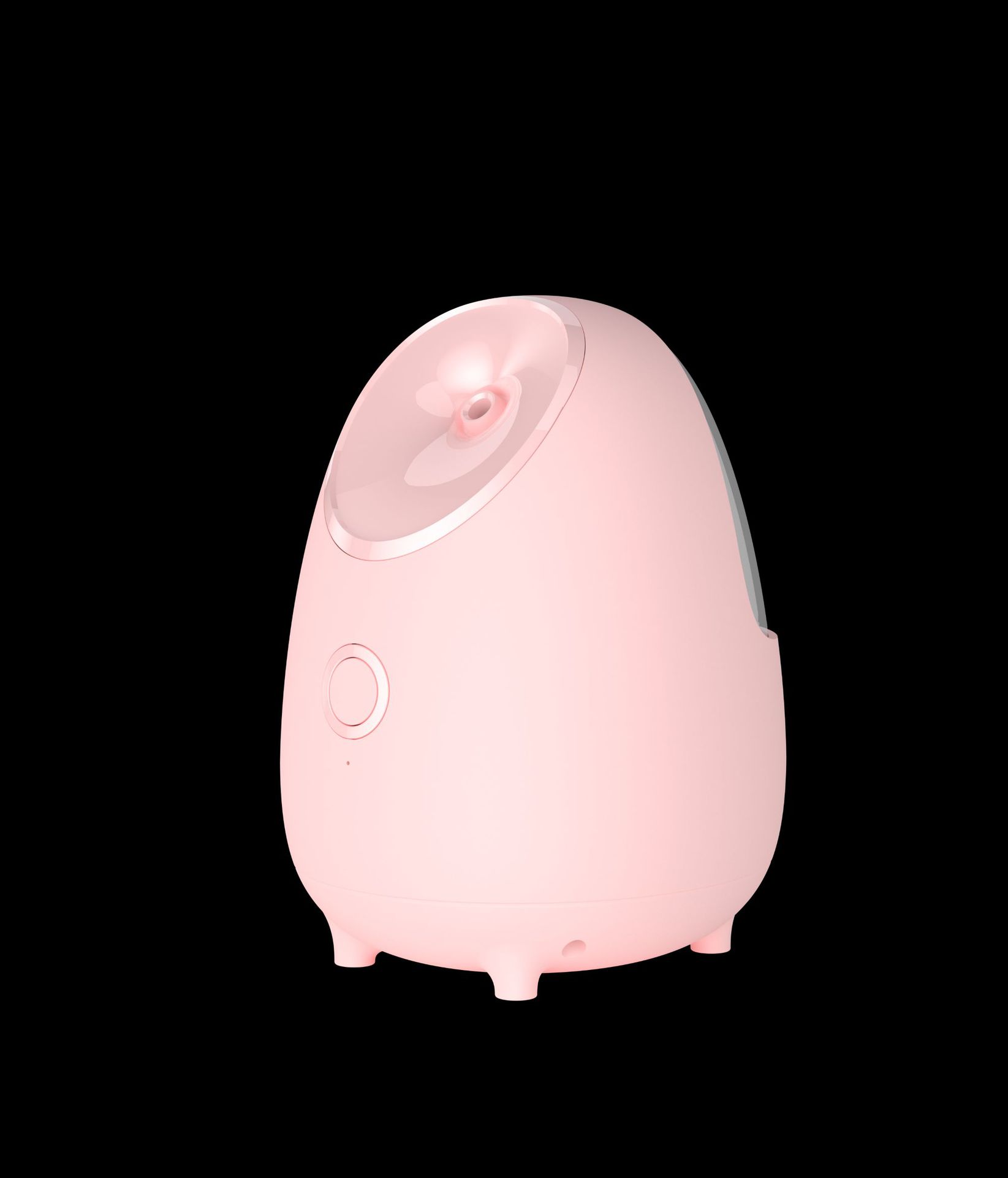 V888-ELOSUNG35023-202506191245-00 Nano Ionic Facial Steamer - Deep Hydration Hot Mist Face Steamer for Home Spa & Skincare(pink) - Image 1