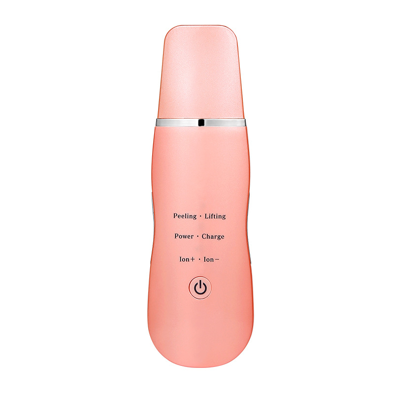 V888-ELOSUNG35041-202506191111-00 Ultrasonic Skin Scrubber - Deep Cleansing, Peeling, Lifting & Ion Infusion Facial Spatula(pink) - Image 1
