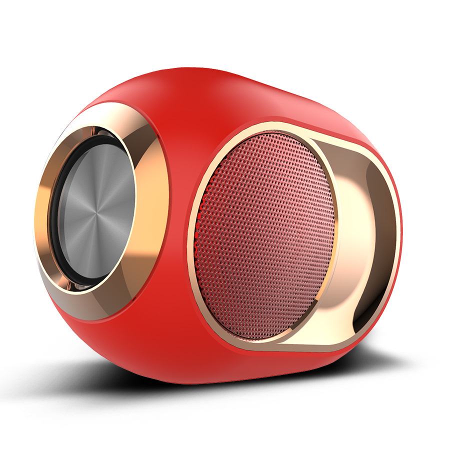 V888-ELOSUNG35159-202506241031-00 Portable Wireless Bluetooth 5.0 Speaker - TWS Stereo, Powerful Bass, Hands-Free Calls & Multiple Playback Modes(red) - Image 1