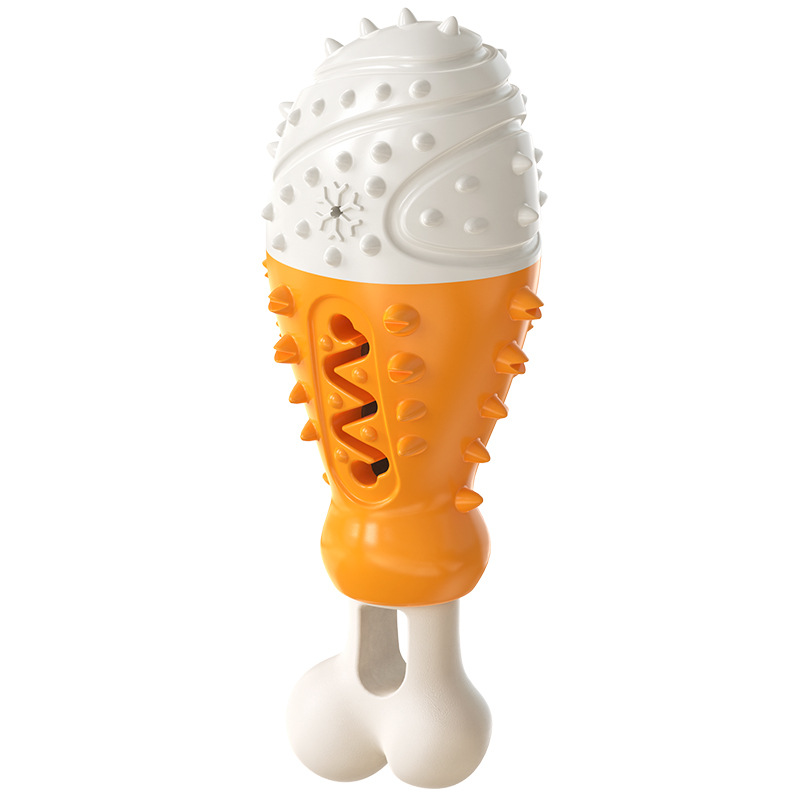 V888-ELOSUNG35355-202506301041-00 Multifunctional Dog Toy with Cooling, Dental Care & Floating Features(orange) - Image 1
