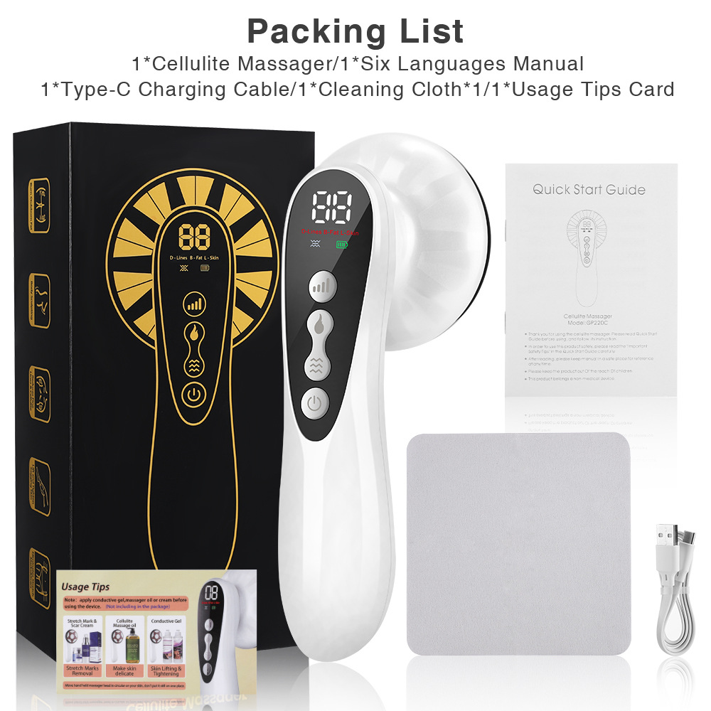 V888-ELOSUNG35744-202507221426-00 Advanced Multi-Technology Body Contouring Device - 5-in-1 Skin Firming, Muscle Toning & Rejuvenation Tool(White) - Image 1