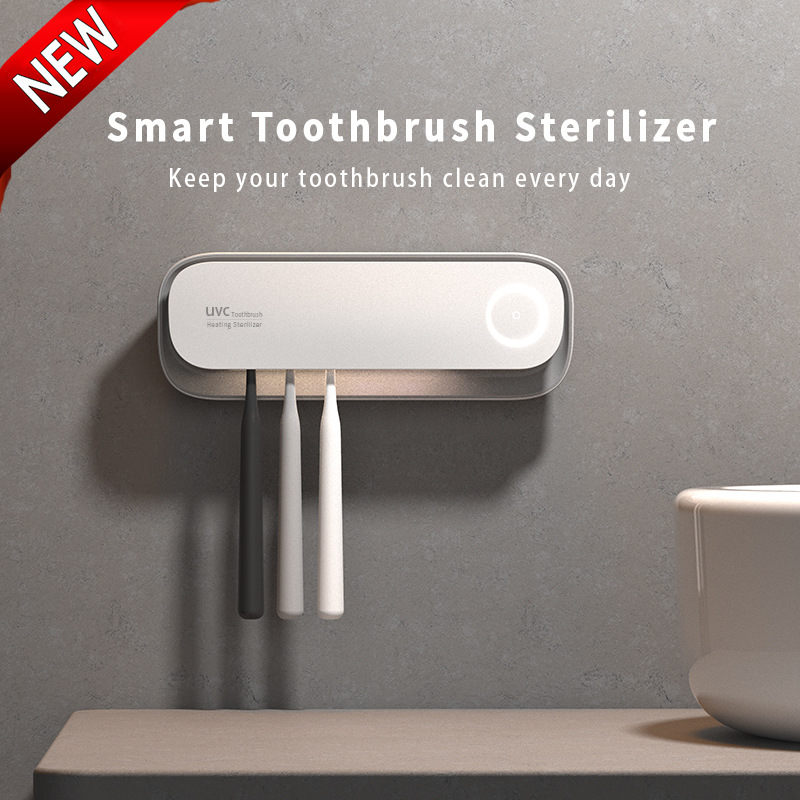 V888-ELOSUNG35840-202508111511-00 Smart UVC Toothbrush Sterilizer & Holder with Heat Drying, Radar Sensor Night Light(white) - Image 1