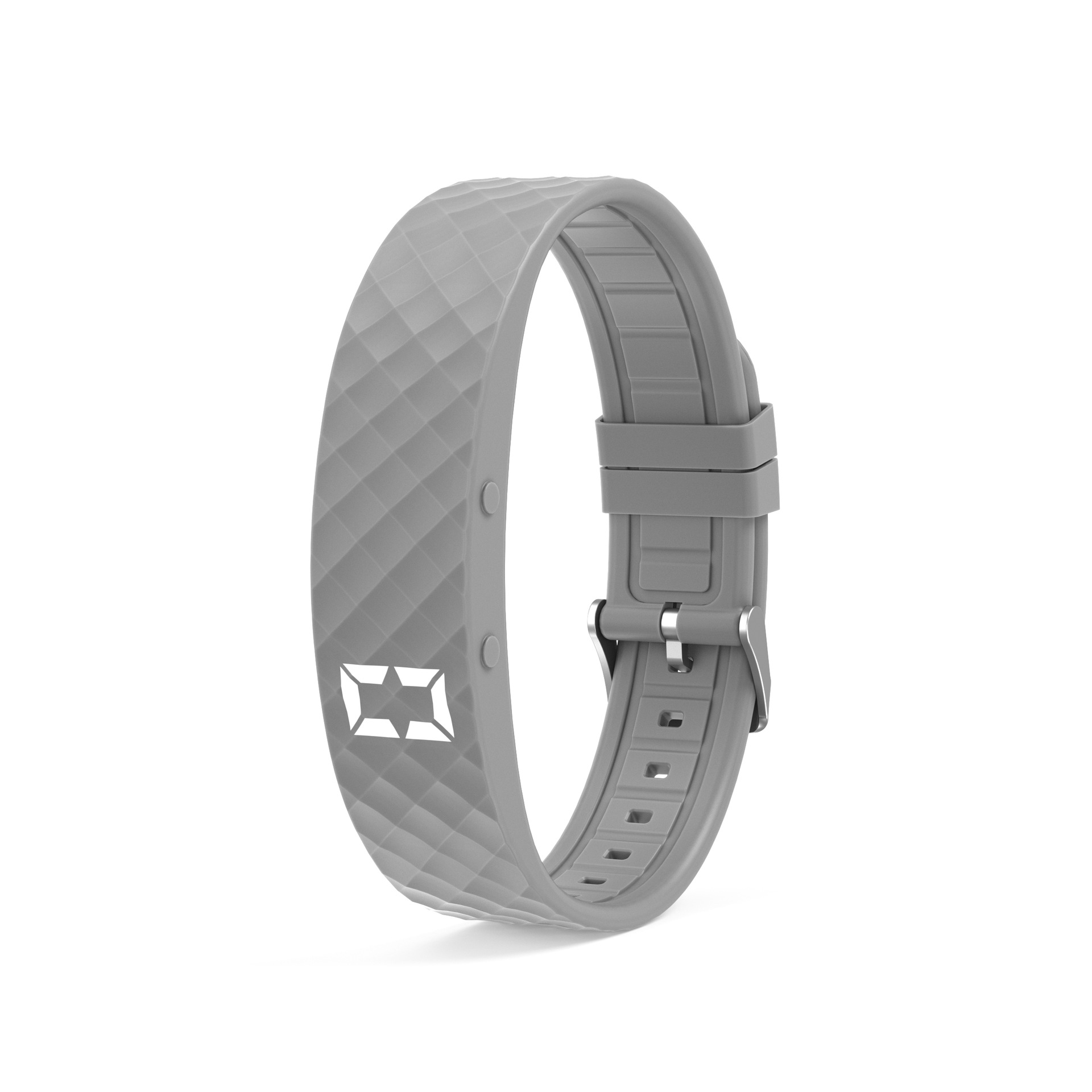 V888-ELOSUNG36306-202508191013-00 Grey Smart Vibrating Alarm Watch - Digital Fitness Tracker Wristband with Pedometer & Sleep Monitor - Image 1