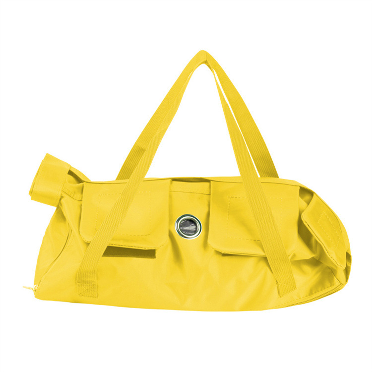 V888-ELOSUNG36363-202509011325-00 Size L Yellow Multi-Functional Cat Grooming Bag - Anti-Scratch Restraint Pouch for Nail Trimming and Vet Visits - Image 1