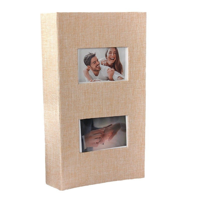 V922-AWD-D0531-PHOALM300-L-202508251141-00 Photo album with luxurious cover Assorted colours Large 300 PCs 6 Inch - Leather - Image 1