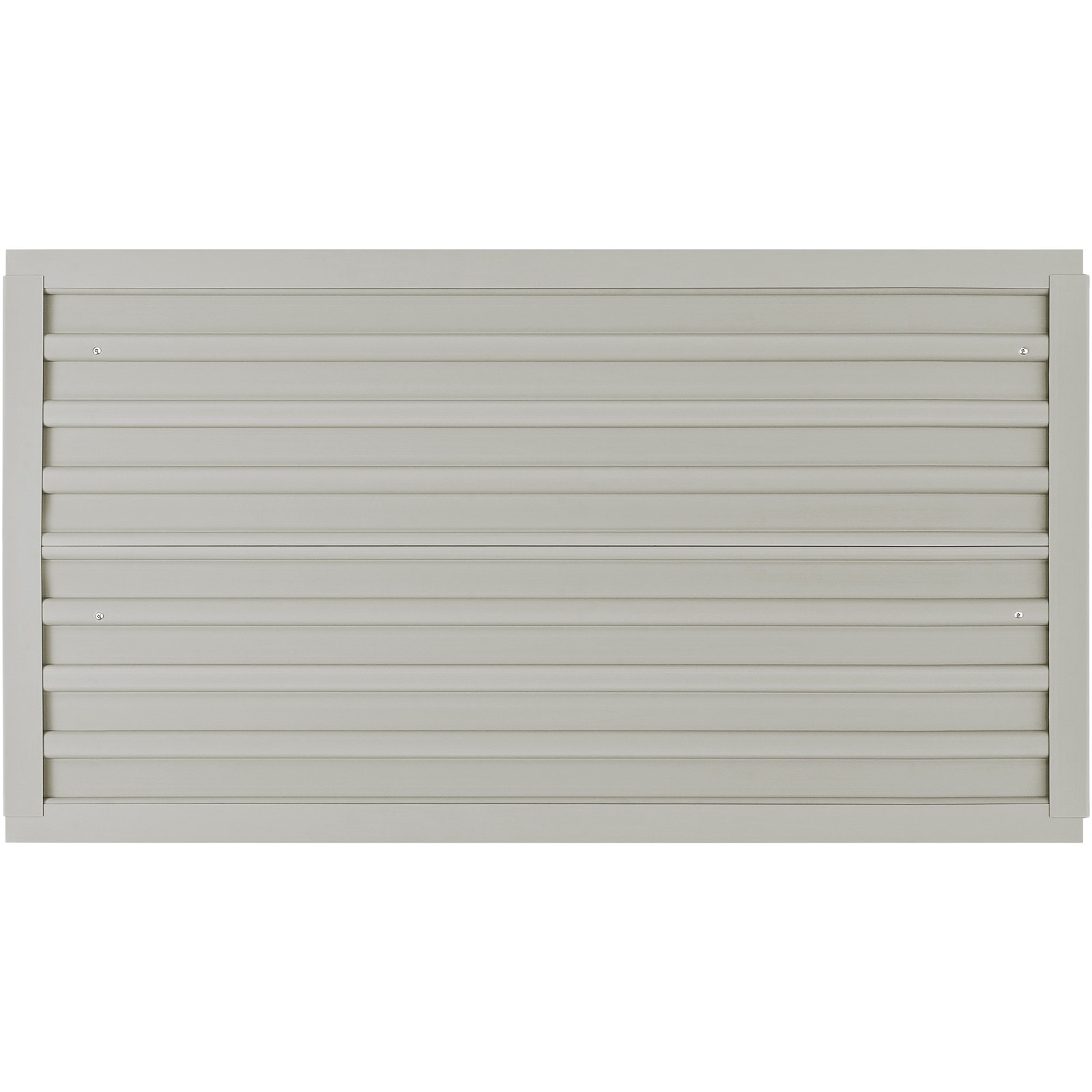 V952-BTQBPVCF8SQFMTCK0V0-202507141331-00 VEVOR Slatwall Panels, 121.9 x 30.48 cm Gray Garage Wall Panels (Set of 2 Panels), Heavy Duty Garage Wall Organizer Panels Display Perfect for Retail Store, Garage Wall, and Craft Storage Organization - Image 1