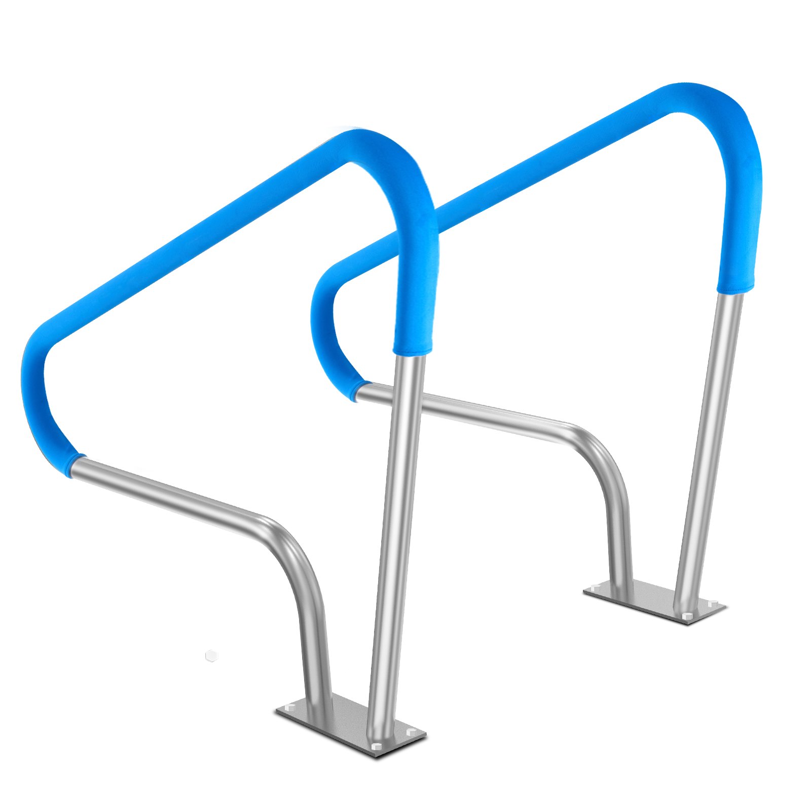 V952-BXGYCFSDDB482MQJZV0-202507141455-00 VEVOR Pool Handrail 2 PCS 48x36in Stainless Steel with Base Plate for Spas - Image 1