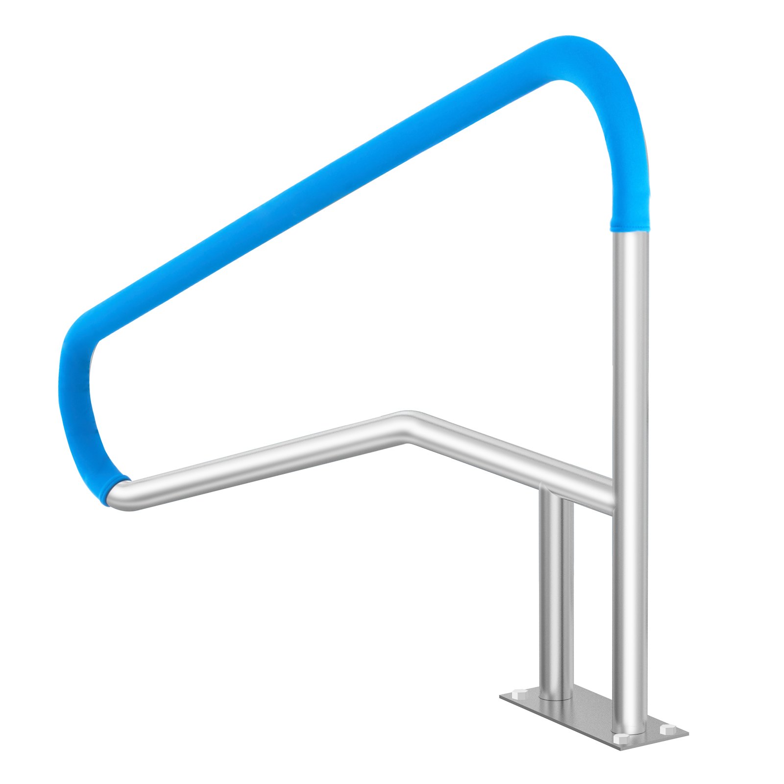 V952-BXGYCFSDDB554Q8KLV0-202507141410-00 VEVOR Pool Handrail 55 x 32 inch Stainless Steel with Base Plate for Spas - Image 1