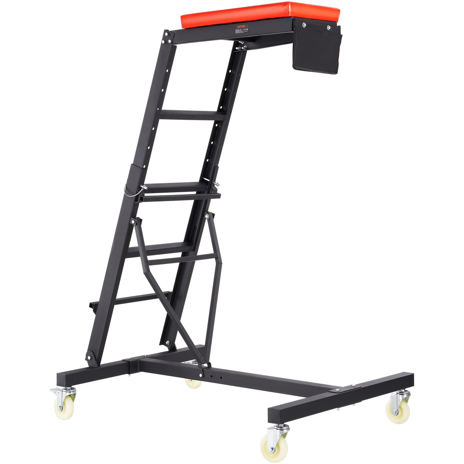 V952-FDJXCTYIXIX4TSO9KV0-202507141510-00 VEVOR Top Automotive Creeper, Engine Creeper with Adjustable Height 45.7" to 66.3",181.44KGS Capacity High Creeper, 4 Swivel Caster Wheels, Heavy Duty Foldable Creeper for Auto Repair and Maintenance - Image 1