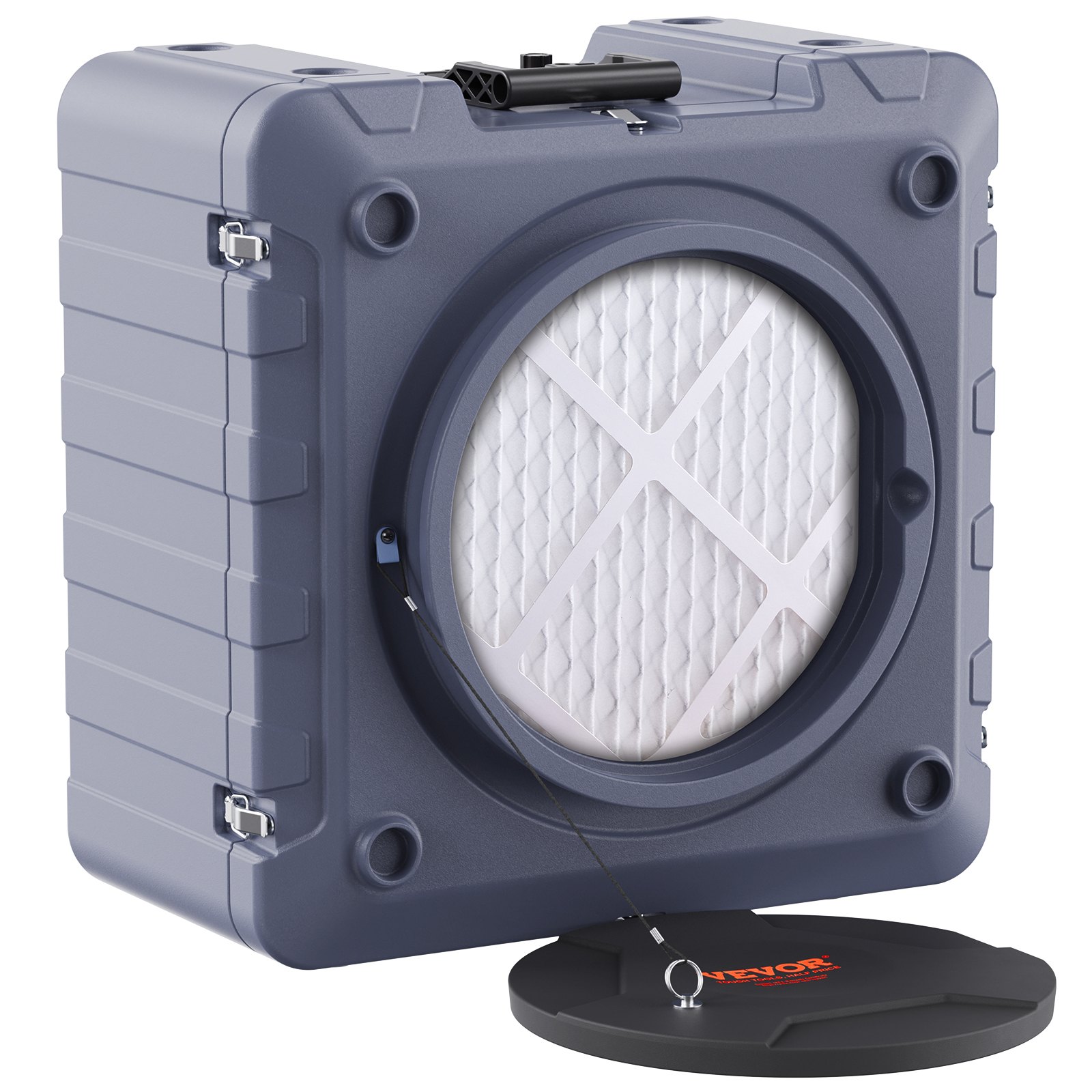 V952-KQXDQJ3550CFMCXVVV3-202508011236-00 VEVOR Air Scrubber with 3-Stage Filtration, Stackable Negative Air Machine 550 CFM, Air Cleaner with MERV10, Carbon, H13 HEPA, for Home, Industrial and Commercial Use - Image 1