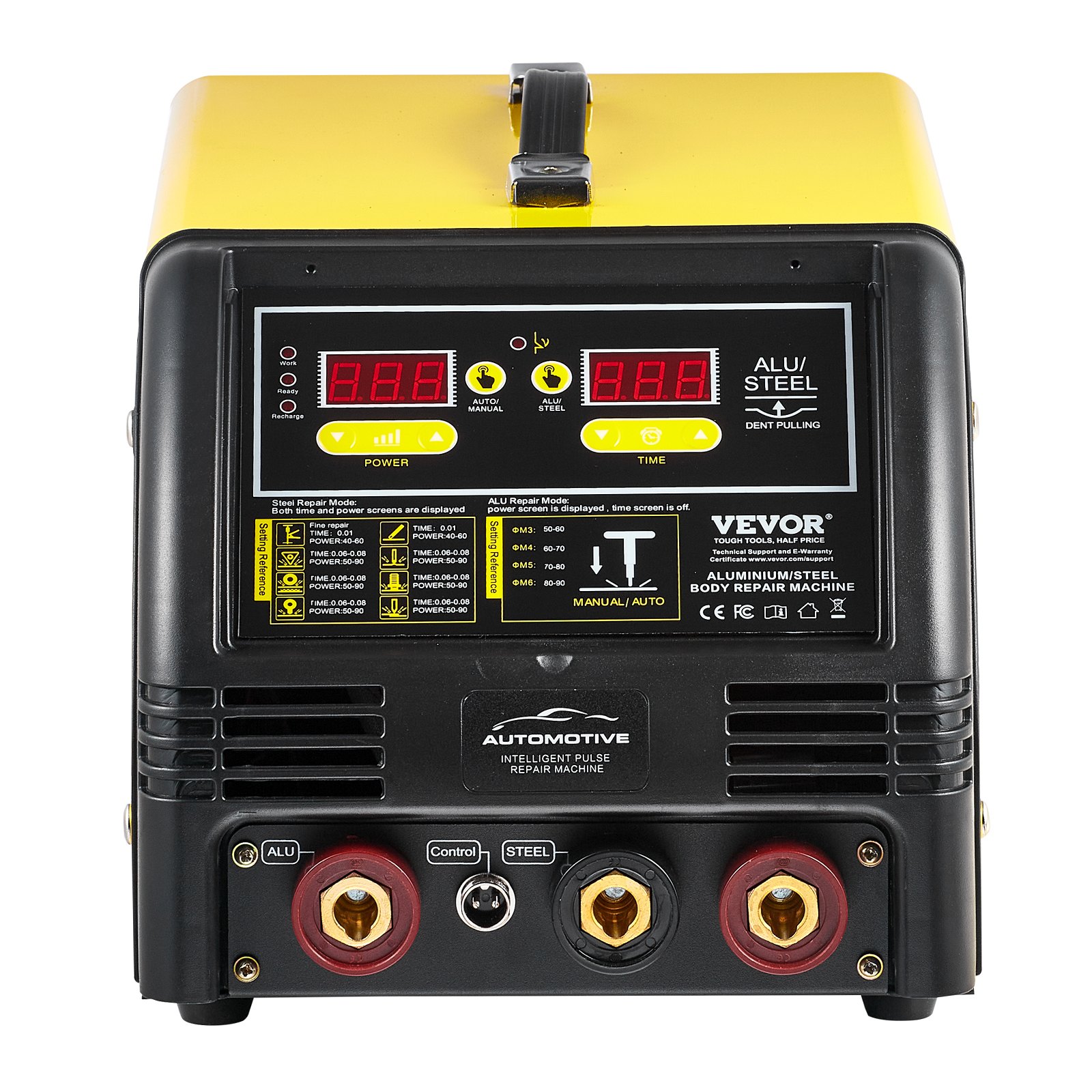 V952-LZHJFTSZDSD1DIN4DV3-202507141316-00 VEVOR Dual Pro Stud Welder Professional 5KW Welder for Steel & Aluminum Panels - Image 1