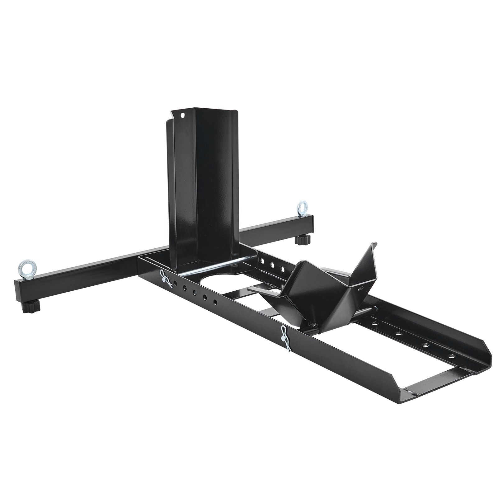 V952-MTCLDLZSKDHS2OLR1V0-202508011315-00 VEVOR Motorcycle Wheel Chock Upright, 816.5 kg Capacity, Heavy-duty Steel Motorcycle Front Wheel Stand with 6 Adjustable Holes, For 381-558.8 mm Off-Road Motorcycles, Standard Motorcycles - Image 1