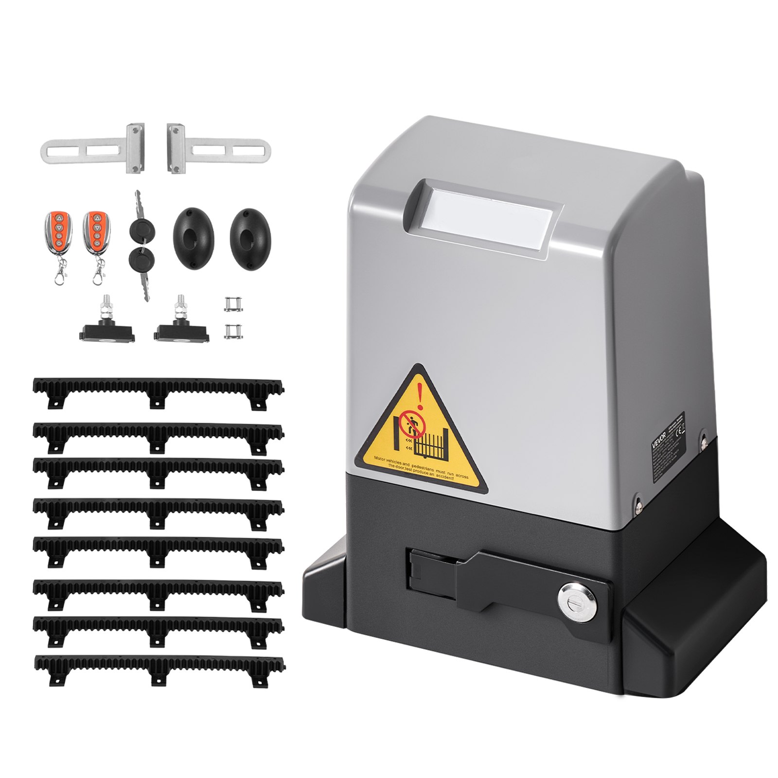 V952-PYMKMJNLCTPYQ4W05001V3-202508011222-00 VEVOR 280W Electric Sliding Gate Opener 816kg Chain Drive Infrared Sensor - Image 1