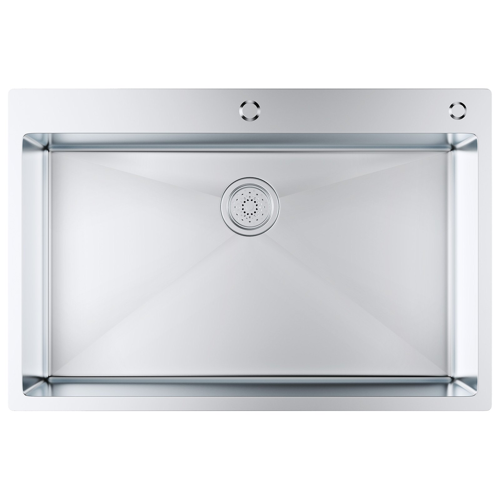 V952-QRSSCTSPDCY335P1LV0-202507141227-00 VEVOR Kitchen Sink, 304 Stainless Steel Drop-In Sinks, Top Mount Single Bowl Basin with Accessories(Pack of 3), Household Dishwasher Sinks for Workstation, RV, Prep Kitchen, and Bar Sink, 33 inch - Image 1
