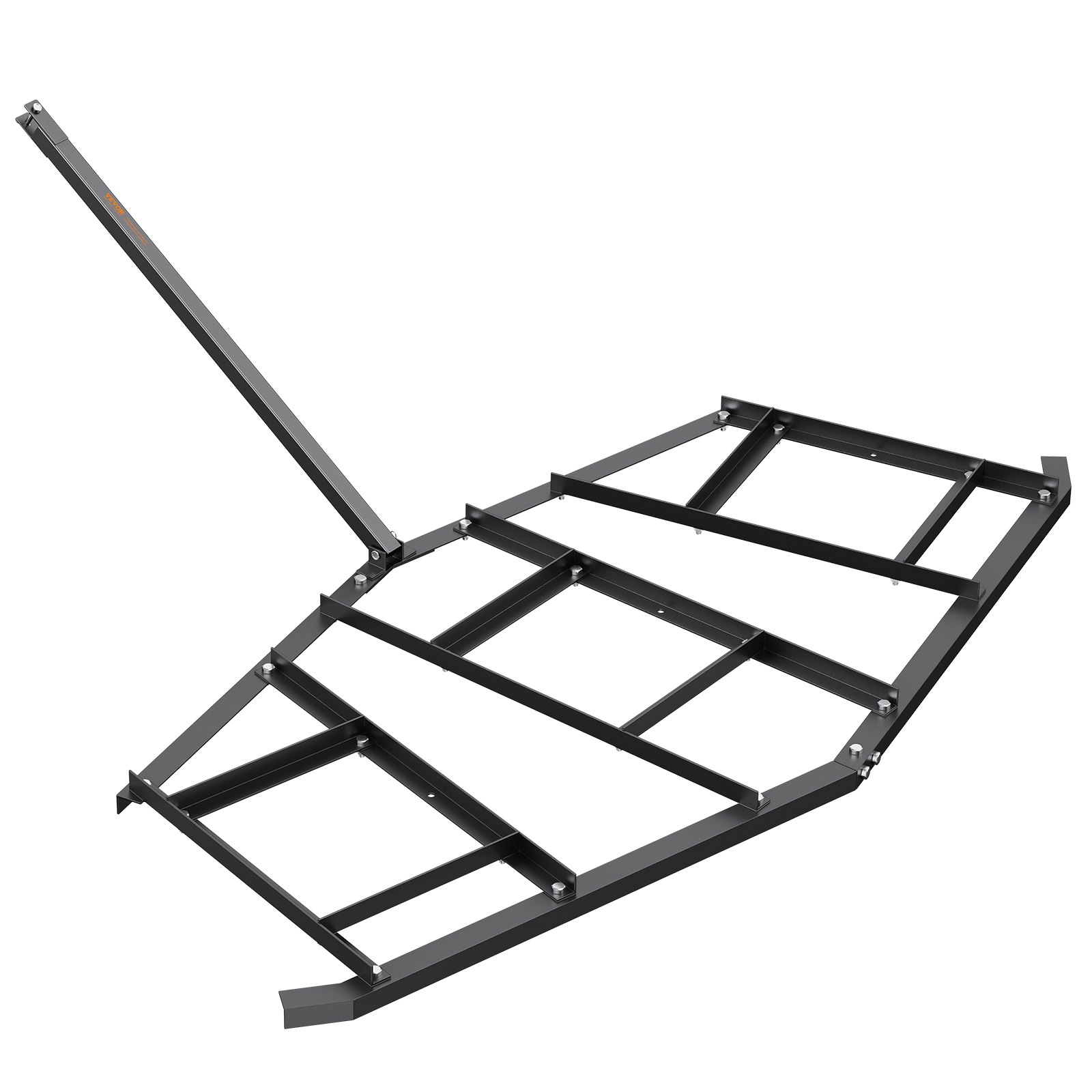 V952-QYPQYP84INCHPS1WAV0-202507141247-00 VEVOR Driveway Drag, 84" Width Tow Behind Drag Harrow, Q235 Steel Driveway Grader with Adjustable Bars, Support up to 50 lbs, Driveway Tractor Harrow for ATVs, UTVs, Garden Lawn Tractors - Image 1