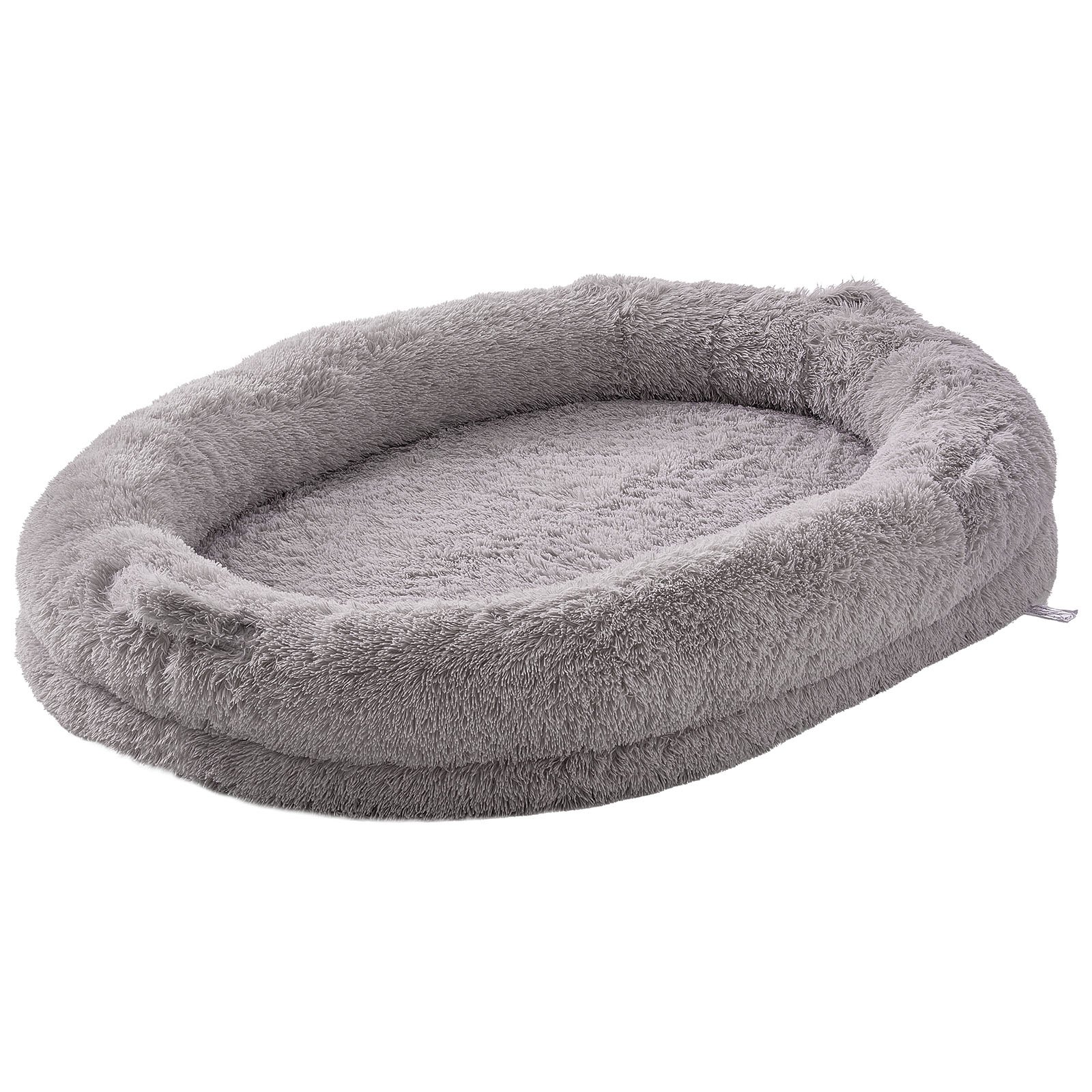 V952-RLGCQBWTYXZMLCKEJV0-202508011610-00 VEVOR Human Dog Bed 1820x1220x250 mm Human Size Dog Bean Bed Washable PV Velvet - Image 1