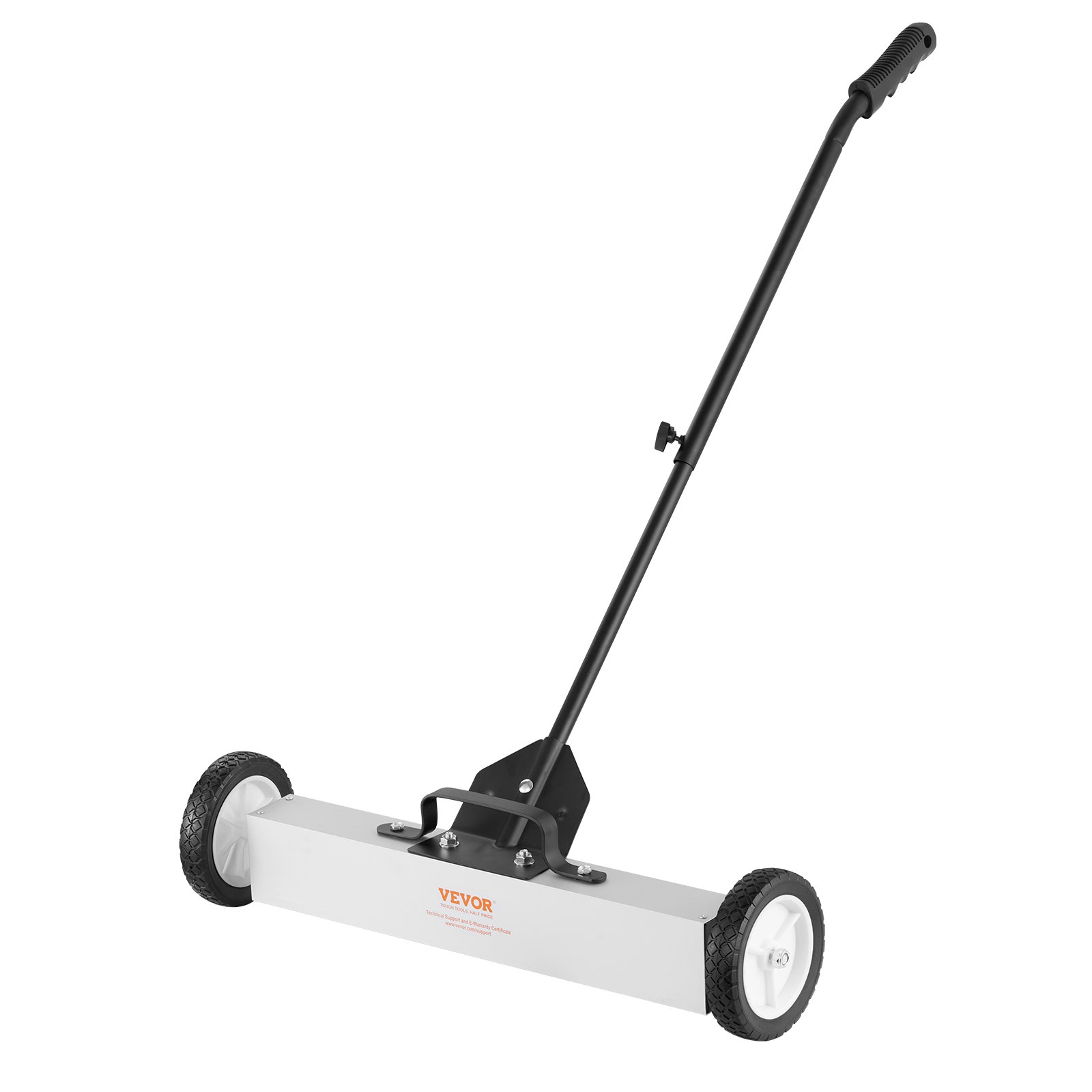 V952-TLSCXQSQT2450BUQBV0-202508011754-00 VEVOR 22.6 kg Rolling Magnetic Sweeper with Wheels, Push-Type Magnetic Pick Up Sweeper, Large Magnet Pickup Lawn Sweeper with Telescoping Handle, Easy Cleanup of Workshop Garage Yard - Image 1