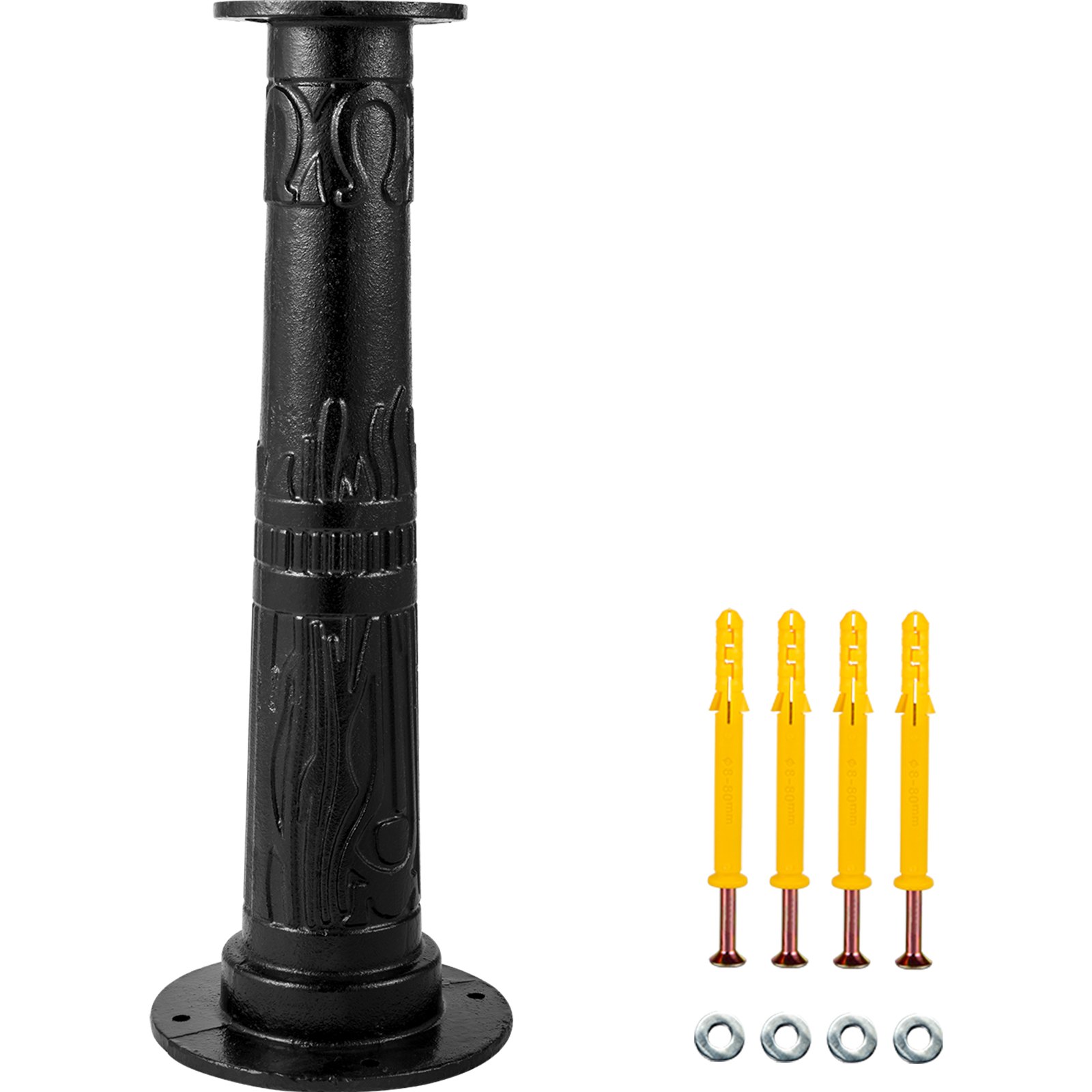 antique hand water pump VEVOR Antique Hand Water Pump Stand Pitcher Pump Stand for Yard Garden Black - Image 1