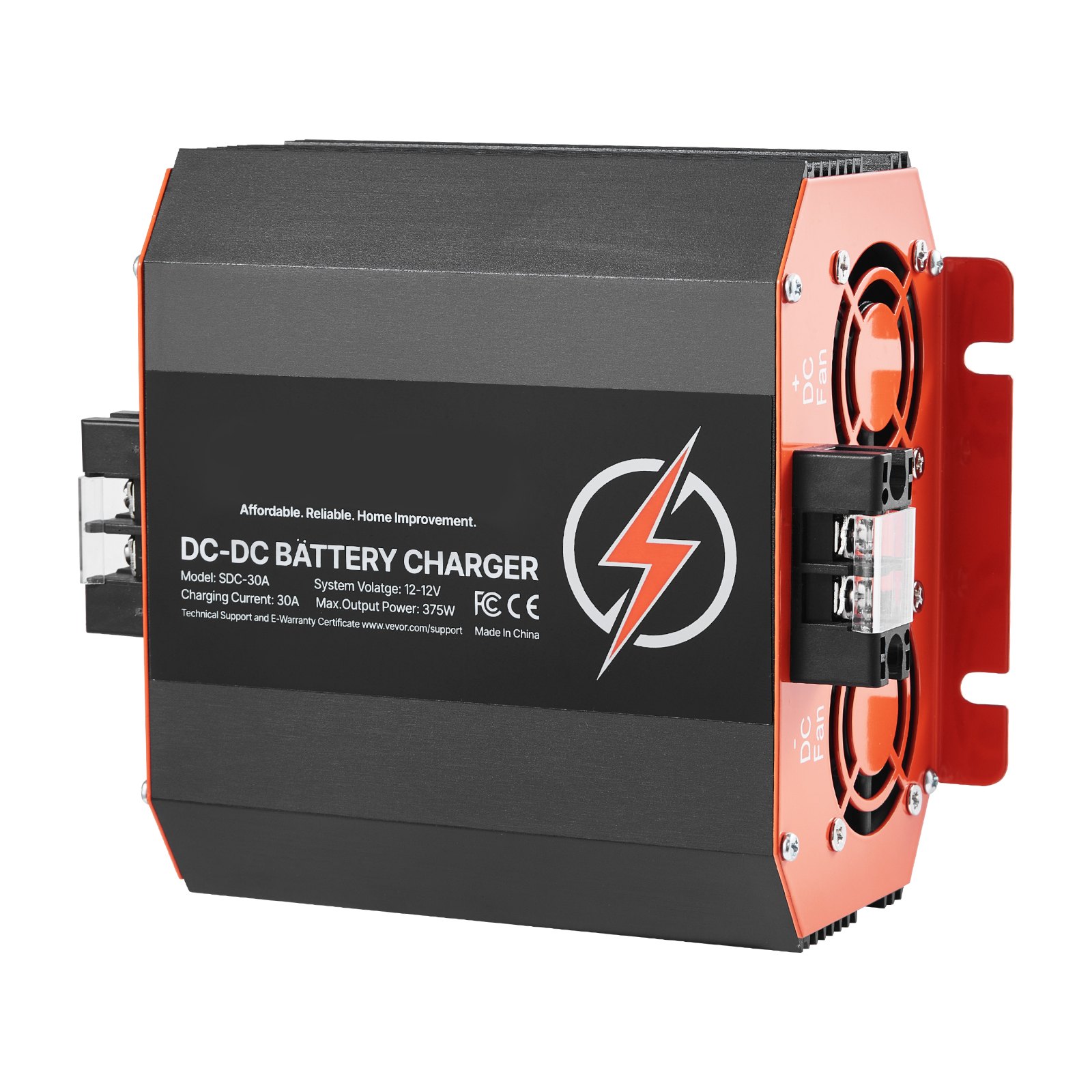 V952-ZLDZLDDYSRCD1J7L8V9-202508012332-00 VEVOR 12V 30A DC to DC Charger Battery Charger 375W for Lead-Acid Lithium AGM - Image 1